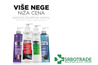 Vichy Dercos akcija u Srbotrade apoteci