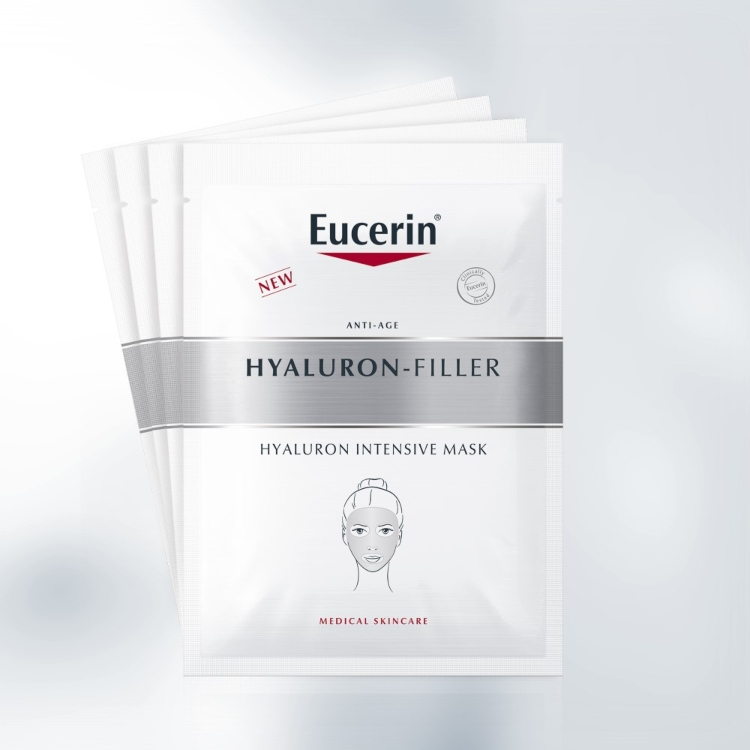 Eucerin Hyaluron-Filler maska za lice 4 komada